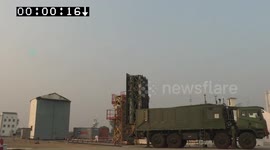 India launches first state-of-the-art Medium-Range Surface-to-Air Missile off coast in eastern India