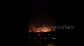 US: Fast-Moving Creek Fire Prompts Evacuations In San Diego County, California
