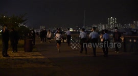 Lonesome protest on Christmas eve in Hong Kong