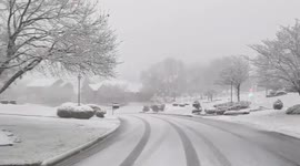 US: Christmas Winter Storm Moves Into The East