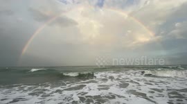 Beautiful Christmas Eve Rainbow in Florida