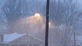 US: Christmas Winter Storm Moves Into The East 2