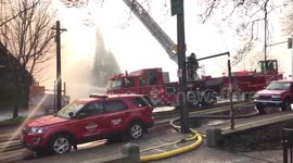 Fire erupts at Seattle's historic Seven Gables Theater