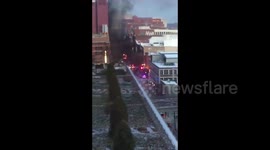 US: Large Explosion In Downtown Nashville In Christmas Morning 2