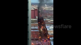 US: Large Explosion In Downtown Nashville In Christmas Morning 3