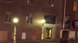 US: Large Explosion In Downtown Nashville In Christmas Morning 4