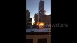 US: Large Explosion In Downtown Nashville In Christmas Morning 5