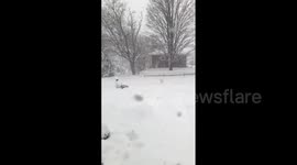 US: Winter Storm Brings Heavy Snow To Northwestern Pennsylvania