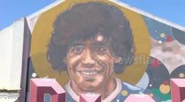 One month after his death Maradona's first home opens doors as museum