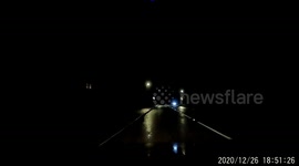 Road rage close call near miss