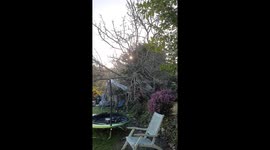 Storm Bella damage in Cornwall