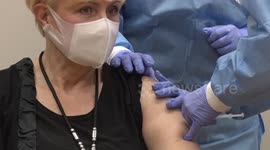 The first day of vaccination against COVID-19 in Poland