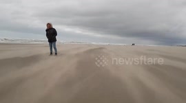 Storm Bella blasts Netherlands' coast with powerful winds