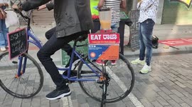 Pedal-powered smoothies from India’s 'first' juicer bicycle