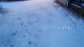 UK: Snow And Ice Warnings Raised As Temperatures Drop Following Storm Bella’s Weekend Onslaught