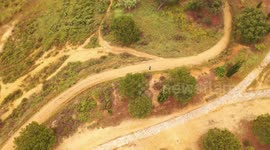 parque de Moret  desde el cielo