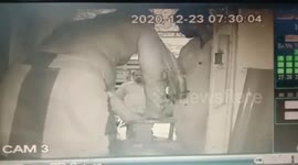 Gas cylinder blast caught on CCTV camera in India