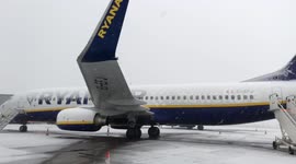 Manchester Airport temporarily closed due to severe weather conditions