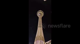 New Zealand: Countdown To Enter 2021 At Sky Tower In Auckland 2