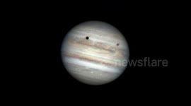 Planet Jupiter - rotation time-lapse