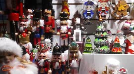 New Year fair in St Petersburg, Russia