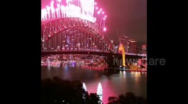 Australia: 2021 Is Welcomed With Fireworks At Sydney Harbour 3