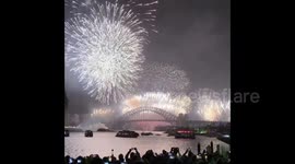 Australia: 2021 Is Welcomed With Fireworks At Sydney Harbour