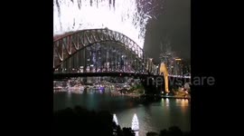 Newsflare Edit - Australia: 2021 Is Welcomed With Fireworks At Sydney Harbour 3