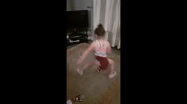 Swing that tennis ball kid, fail