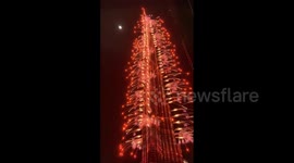 UAE: Dubai Ushers In 2021 With Fireworks