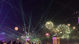 UAE: Abu Dhabi Ushers In 2021 With Fireworks