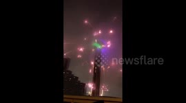 US: Lone Star New Year’s Eve Fireworks In Dallas, TX