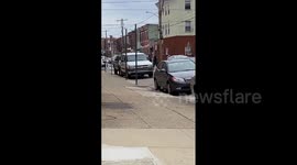 US: New Year Celebration Parade In South Philadelphia Amid COVID-19 Pandemic