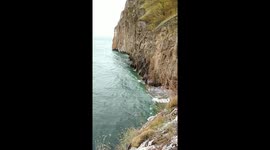 Lake Baikal storm