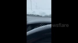 Winter storm brings heavy snow to northern Japan during holidays
