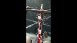 Bike ice ride