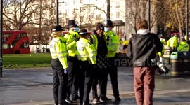 Arrests as UK police crack down on London anti-lockdown protest