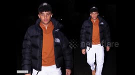 Sterling Chandler leaves restaurant in London