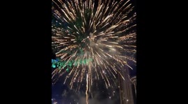 New year fireworks