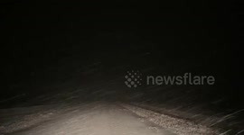 Blizzards cause dangerous driving conditions through Illinois and the Midwest