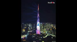 New Year Eve Celebrations At Burj Khalifa, Dubai