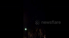 A flotilla of UFOs walked over the sky of Argentina