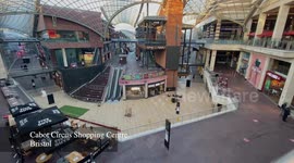 Video shows Bristol city centre deserted on first day of third UK national lockdown