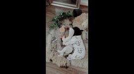 Cutest baby and cutest frenchie sleeping