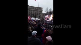 US: Trump Supporters Rally At Freedom Plaza Day Before ‘March For Trump’ Rally 5