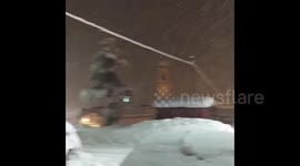 Italy: Parts Of Northern Region Buried In Heavy Snow