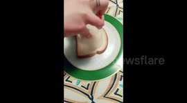 How to creatively pack a loaf of bread as New Year's gift