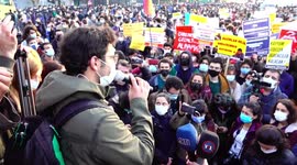 Student protests continue at Boğaziçi University in Istanbul after government staff appointee