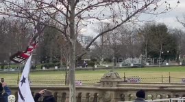 Capitol under lockdown as Trump supporters storm building