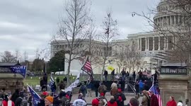 Capitol under lockdown as Trump supporters storm building
